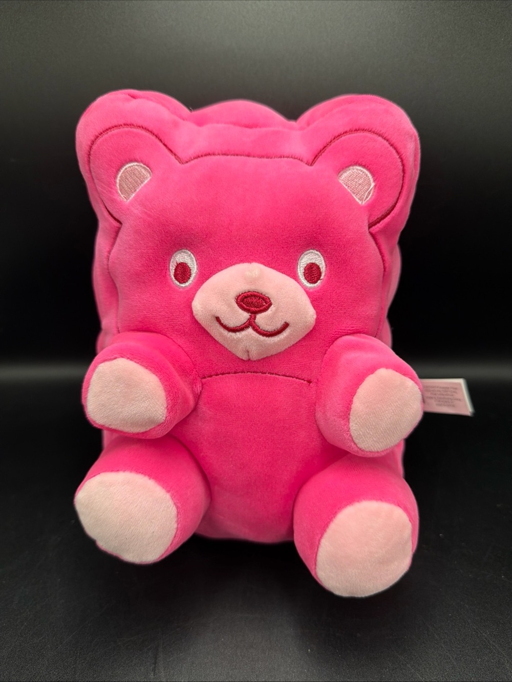 Russ Yummy Gummy Bear Plush 8” Pink Cuddle Valentine Love Sweet